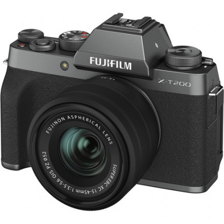 Цифрова камера FUJIFILM X-T200 dark silver XC15-45mm EE Цифрова камера FUJIFILM X-T200 dark silver XC15-45mm EE